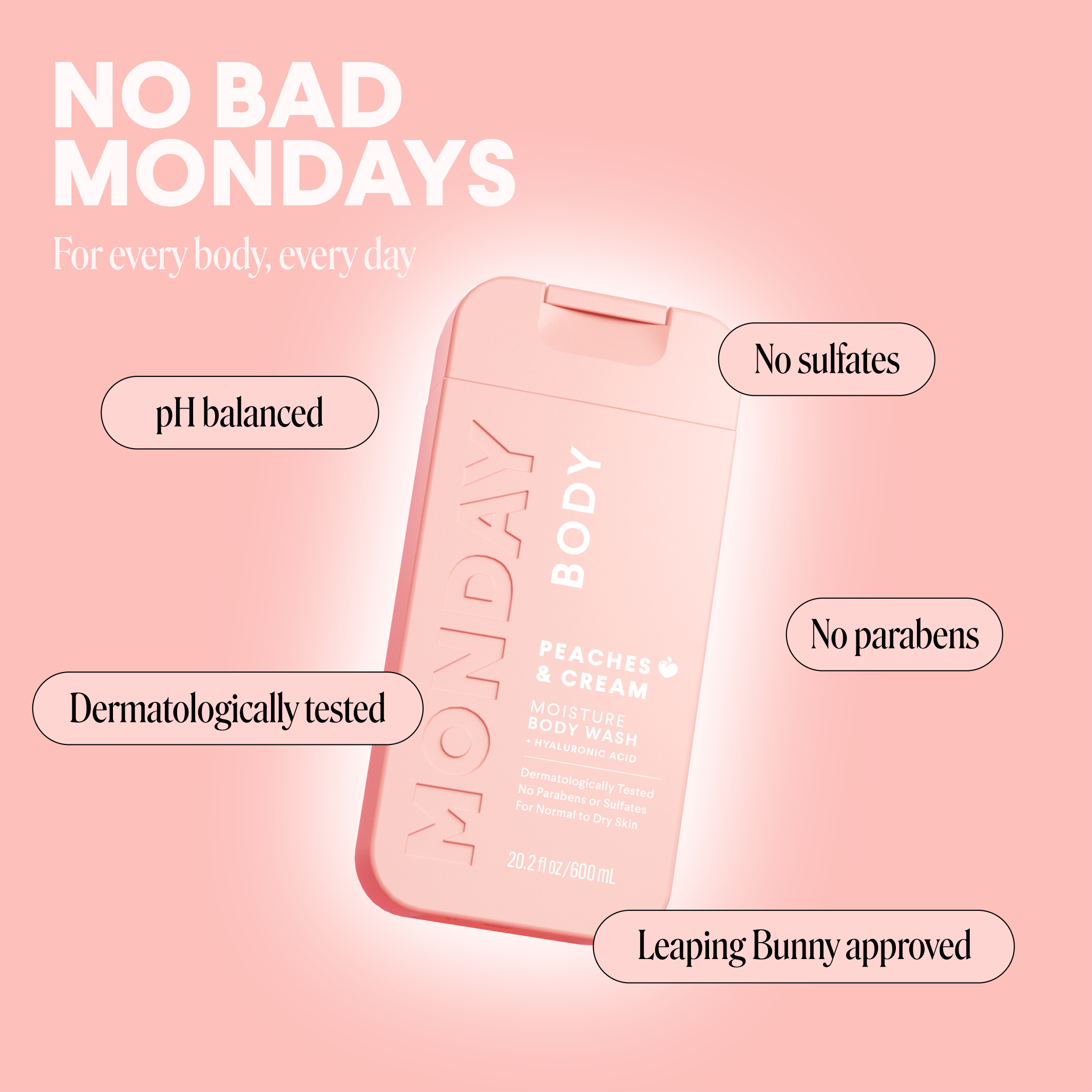 104392-US-UK_MONDAY_MOISTURE Body Wash Peaches and Cream_600ml_ECOM IMAGE 5